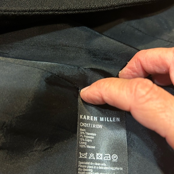 Karen Millen fully lined like new Black jacket - Picture 8 of 8
